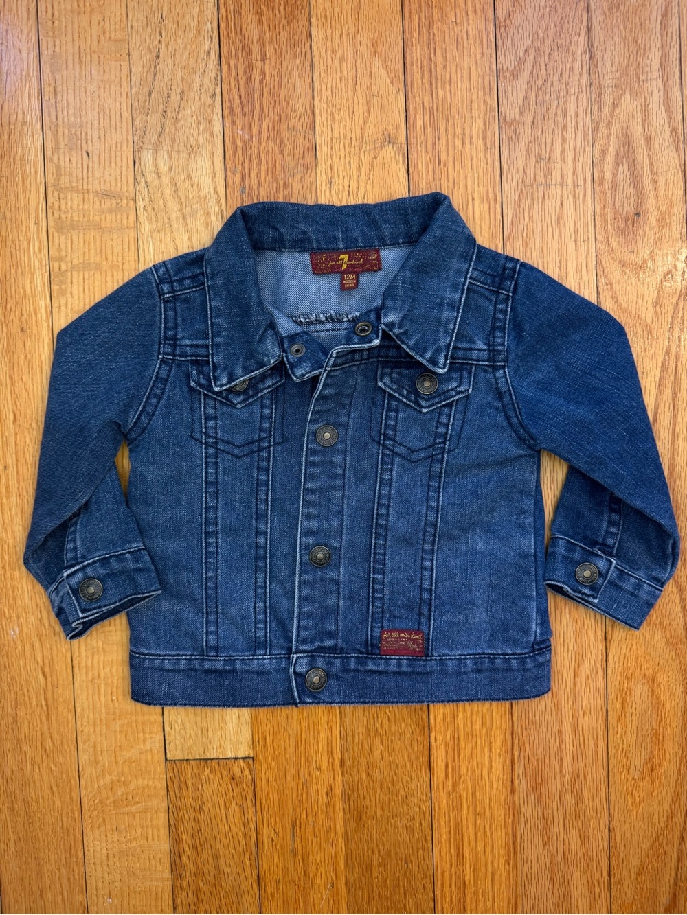 7 For All Mankind 12 month Baby Denim Jacket